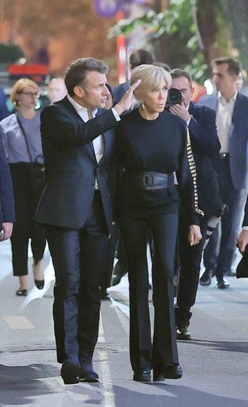 Phong cách của Đệ nhất Phu nhân Pháp Brigitte Macron.
