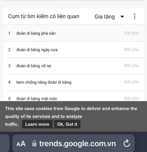 Kết quả tìm kiếm Đoàn Di Băng