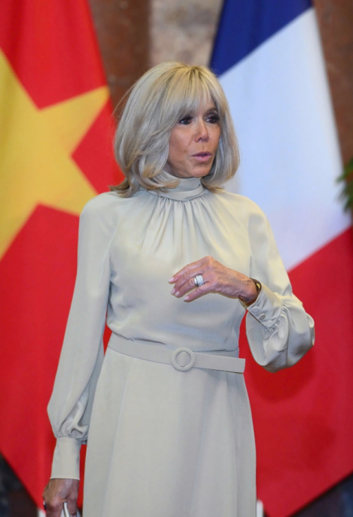 Phong cách của Đệ nhất Phu nhân Pháp Brigitte Macron.