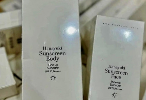 Kem chống nắng Hanayuki Sunscreen Body