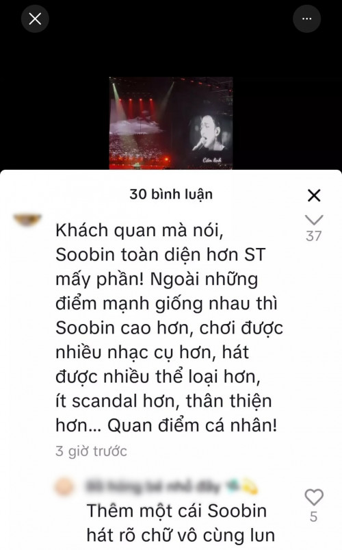 SOOBIN với những màn trình diễn ấn tượng