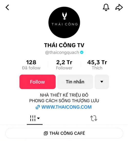 Gian hàng trên TikTok đã không còn.