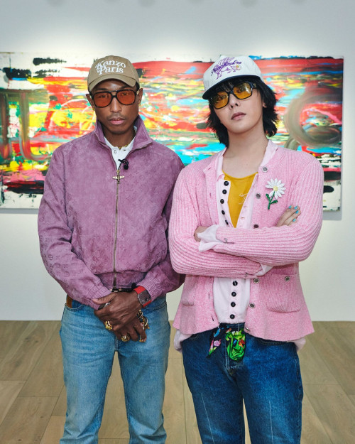 G-Dragon và Pharrell Williams