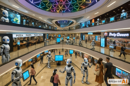 Bên trong Văn Hạnh Mall 20 năm tới - thời "AI, robot trỗi dậy": Bất ngờ với hệ thống lưới bảo vệ - Ảnh 4.