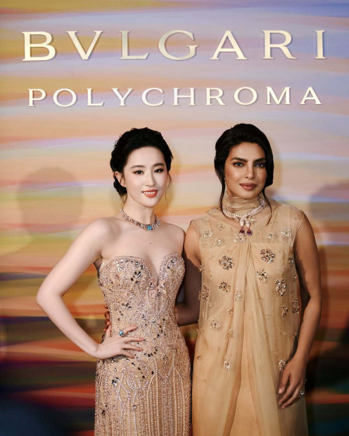 Lưu Diệc Phi tại sự kiện BVLGARI