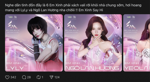 Rò rỉ danh sách 6 Em Xinh Say Hi bị loại đầu tiên, 1 cái tên gây sốc!