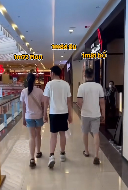 Chiều cao 'khủng' của 2 con nhà Hoa hậu Thuỷ Lâm