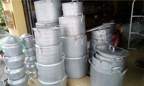 Nồi chảo bằng nhôm tái chế