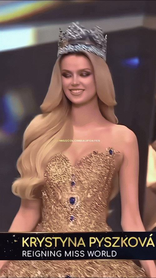 Nữ hoàng Elsa trên sân khấu Miss World