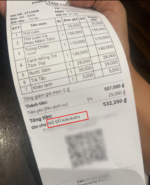 Cơm Que Dưỡng Bầu chính thức lên tiếng về hành động khiến thực khách cảm thấy bị ‘giễu cợt’