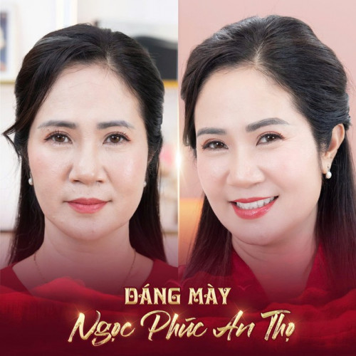 Cảnh showbiz Việt đi phun chân mày phong thủy - Ảnh 3.