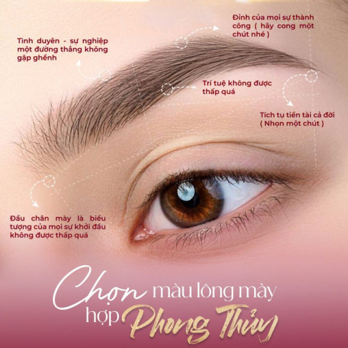 Cảnh showbiz Việt đi phun chân mày phong thủy - Ảnh 5.