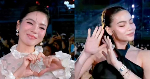 Lệ Quyên và Hồ Ngọc Hà gây sốt khi xuất hiện tại Miss Universe Vietnam 2024