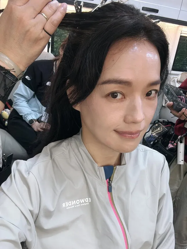 Mặt mộc của Thư Kỳ - Ảnh 1.