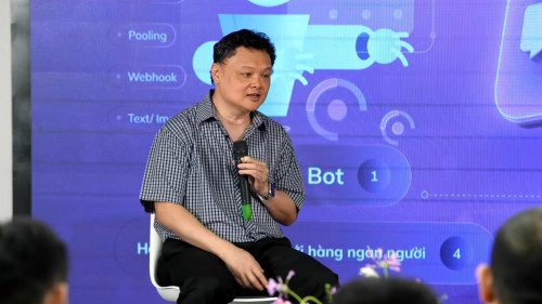 Ông Nguyễn Thế Tân tại sự kiện