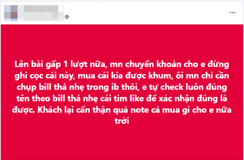 Chủ shop online đồng loạt từ chối COD, chuyển khoản thì “cấm” ghi nội dung: Chuyển gì đang diễn ra?- Ảnh 2.