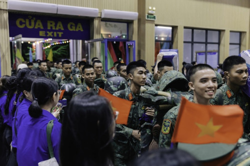 Hình ảnh tại ga Sài Gòn.