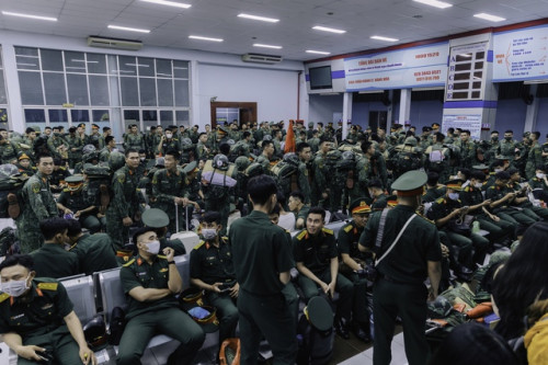 Hình ảnh tại ga Sài Gòn.