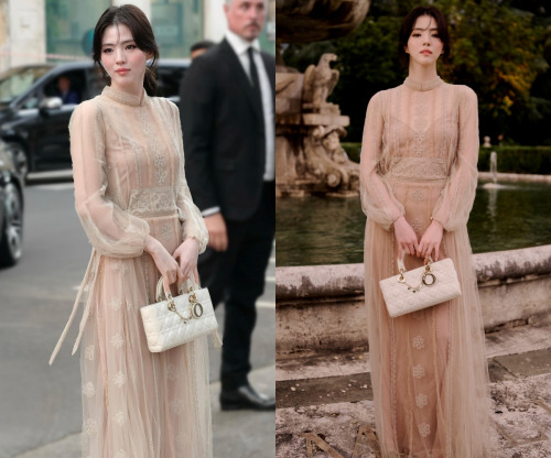 Han So Hee tại show Dior