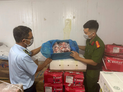 Kho hàng đông lạnh của Công ty Thành Phát Food