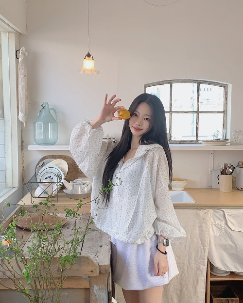 Áo gió tay phồng