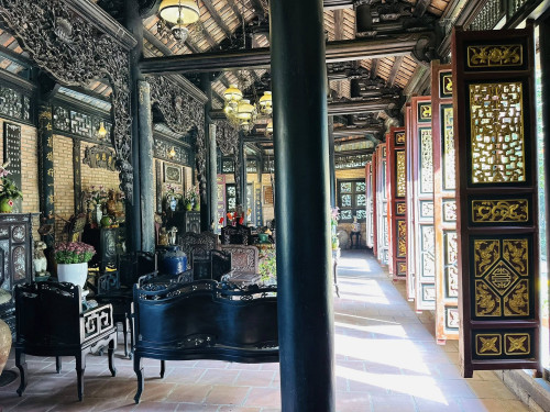 Sân vườn biệt thự.