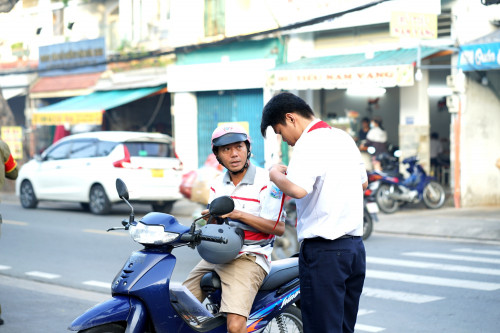 Cập nhật: Không khí tại điểm thi
