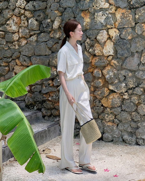Cách phối quần ống rộng - Ảnh 1