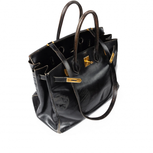 Túi Hermès nguyên bản của Jane Birkin được mang ra bán đấu giá.