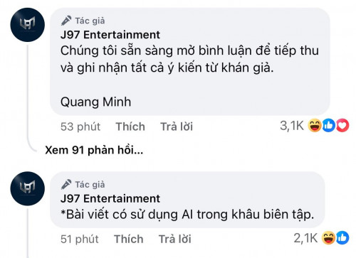 Phản ứng của dân mạng về bài viết của Jack