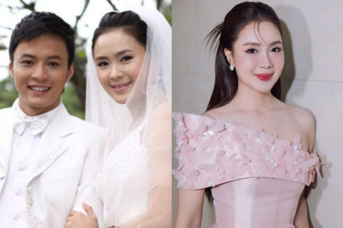 Hồng Diễm và dàn diễn viên phim "Cầu vồng tình yêu" sau 14 năm.