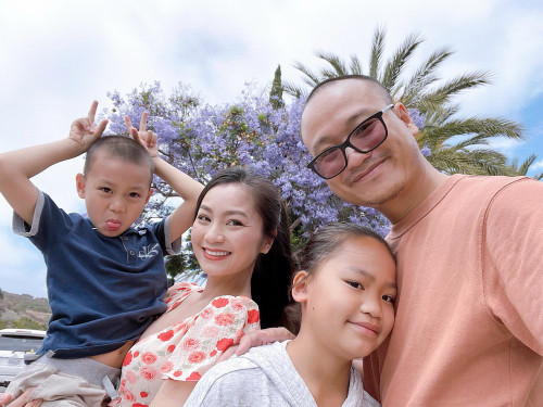 Diễu Hương và gia đình
