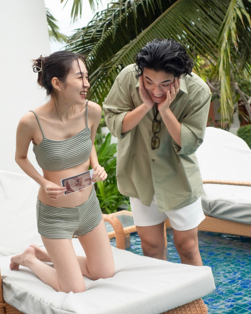 Bảo Linh trong thời kỳ mang thai