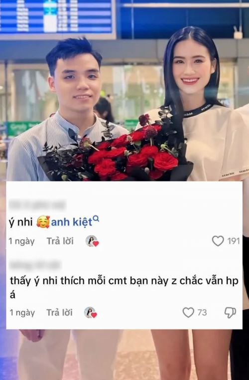Hoa hậu Ý Nhi lần đầu có phản hồi về tin chia tay bạn trai cấp 3.