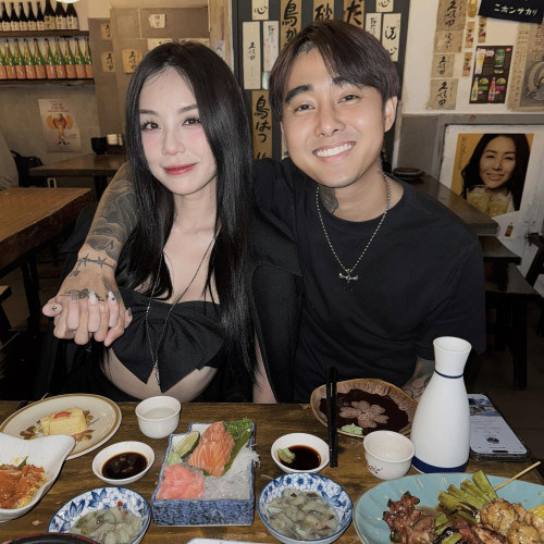 Cặp đôi Cindy Lư và Đạt G