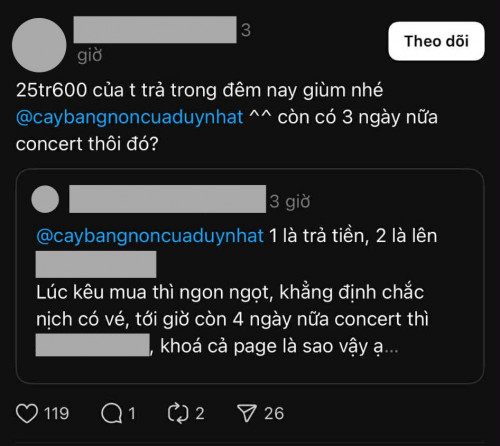 NÓNG: MC Dustin Phúc Nguyễn lên tiếng về vụ scam vé concert.