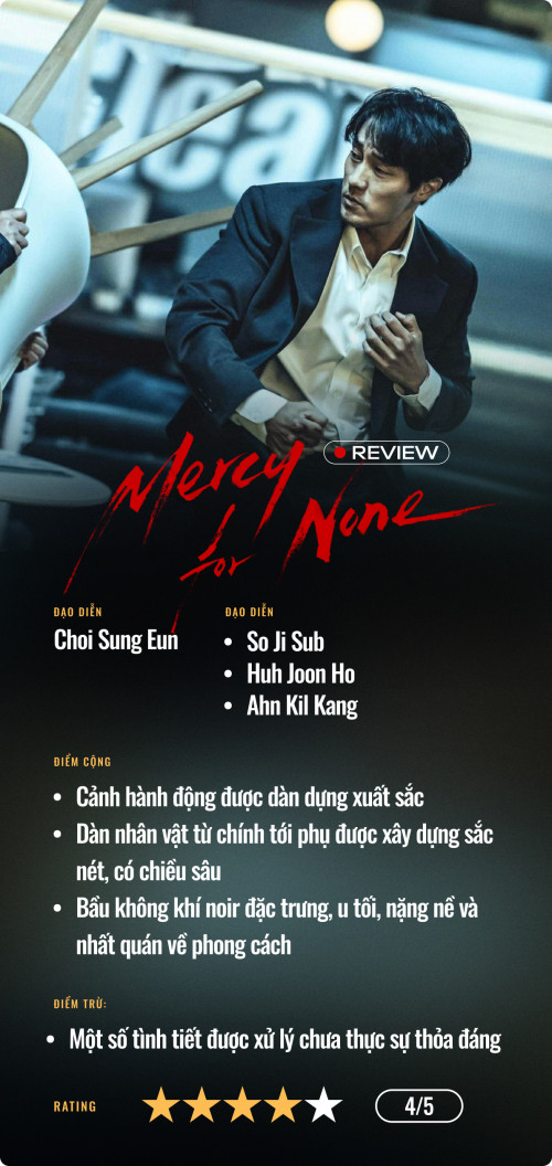 Mercy for None: Hơn cả phim hành động, đây là một tác phẩm kéo dài 7 tập!