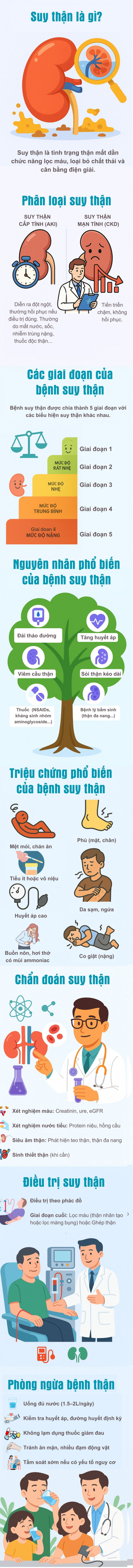 Ngày càng nhiều người trẻ bị suy thận: Đọc ngay những điều này để biết cách bảo vệ thận - Ảnh 1.