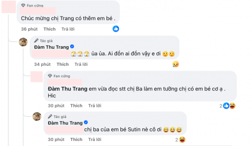 Đàm Thu Trang và Cường Đô La đang mang thai lần 3?