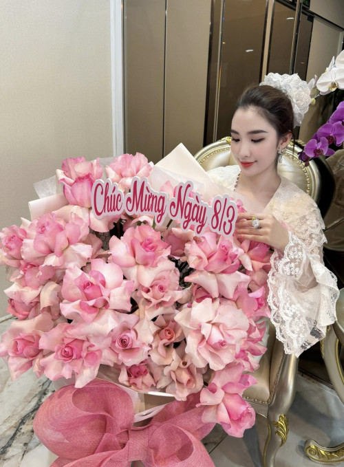 Ngọc Loan trong một khoảnh khắc đời thường.