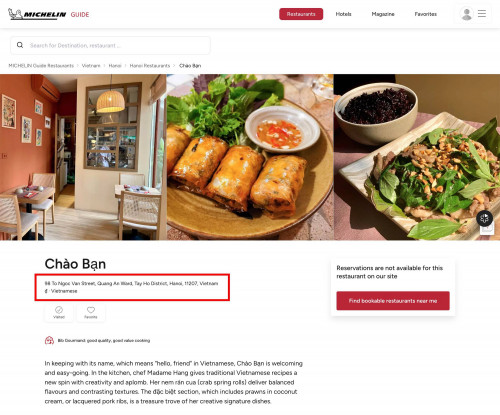 Chuyện lạ MICHELIN: 2 nhà hàng cùng tên ở Hà Nội đều treo danh hiệu Bib Gourmand, đại diện các bên nói g&igrave?- Ảnh 9.