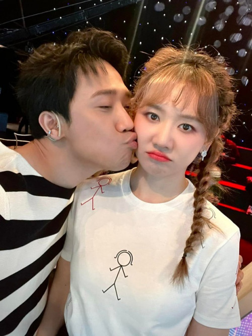 Cặp sao Vbiz Trần Thành và Hari Won
