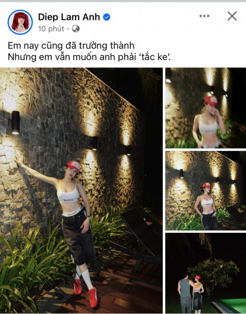 Diệp Lâm Anh công khai tình cảm với Phạm Kiên!