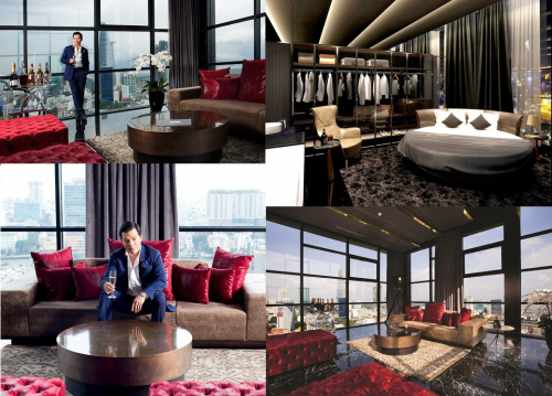 Căn penthouse của Trần Bảo Sơn.