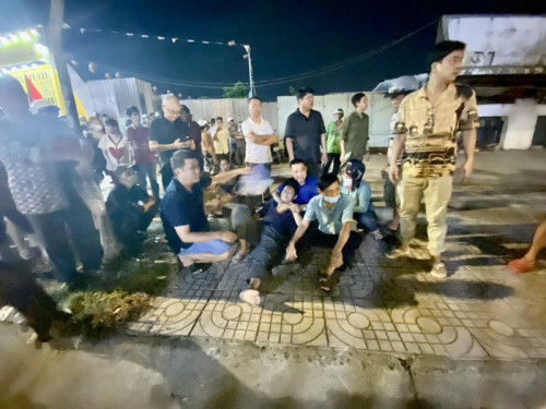 Hiện trường vụ tai nạn
