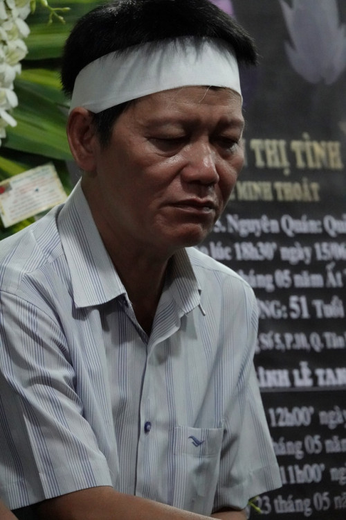 Tang lễ của bà T.