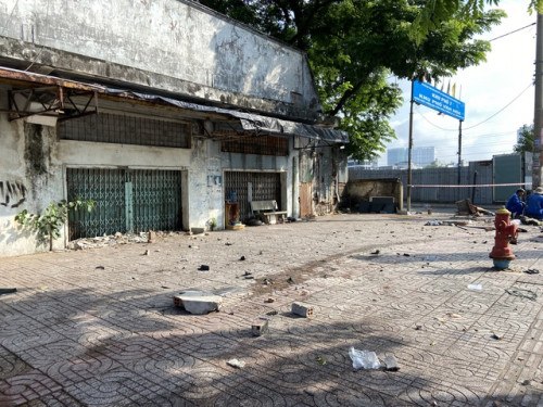 Hiện trường vụ tai nạn