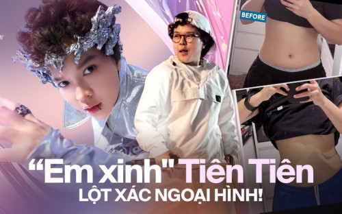 Vóc dáng "hú hồn" của Tiên Tiên thay đổi ngoạn mục trong "Em xinh say hi"
