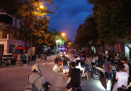 Hiện trường vụ cháy