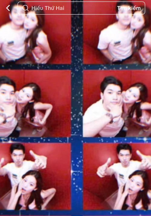 Khoảnh khắc đáng yêu khi chụp ảnh photobooth